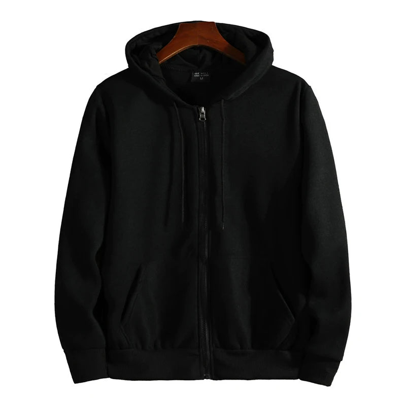 Essential Winter Hoodie – Casaco com Capuz e Zíper