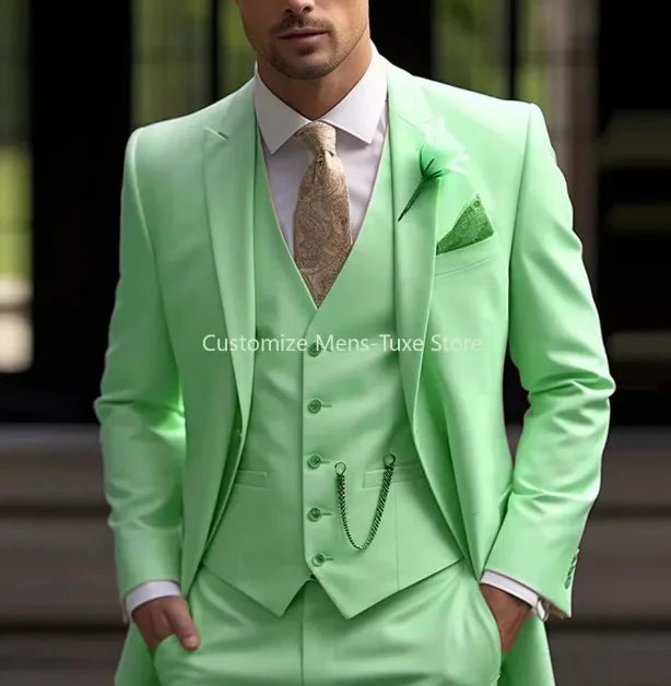 Kensington Ivory Suit – Refined Summer Elegance