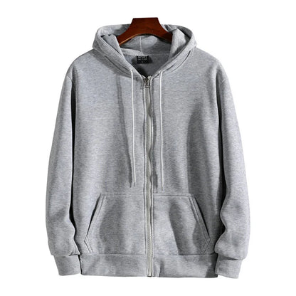 Essential Winter Hoodie – Casaco com Capuz e Zíper