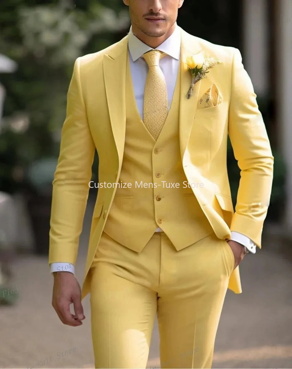 Kensington Ivory Suit – Refined Summer Elegance