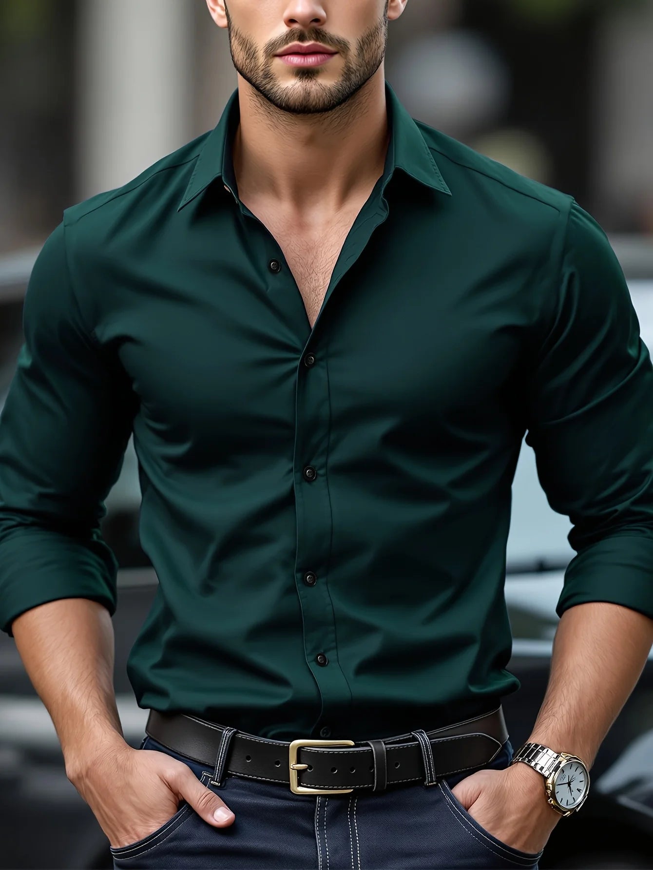 Blackcroft Slim Shirt – The Perfect Elegance for Summer