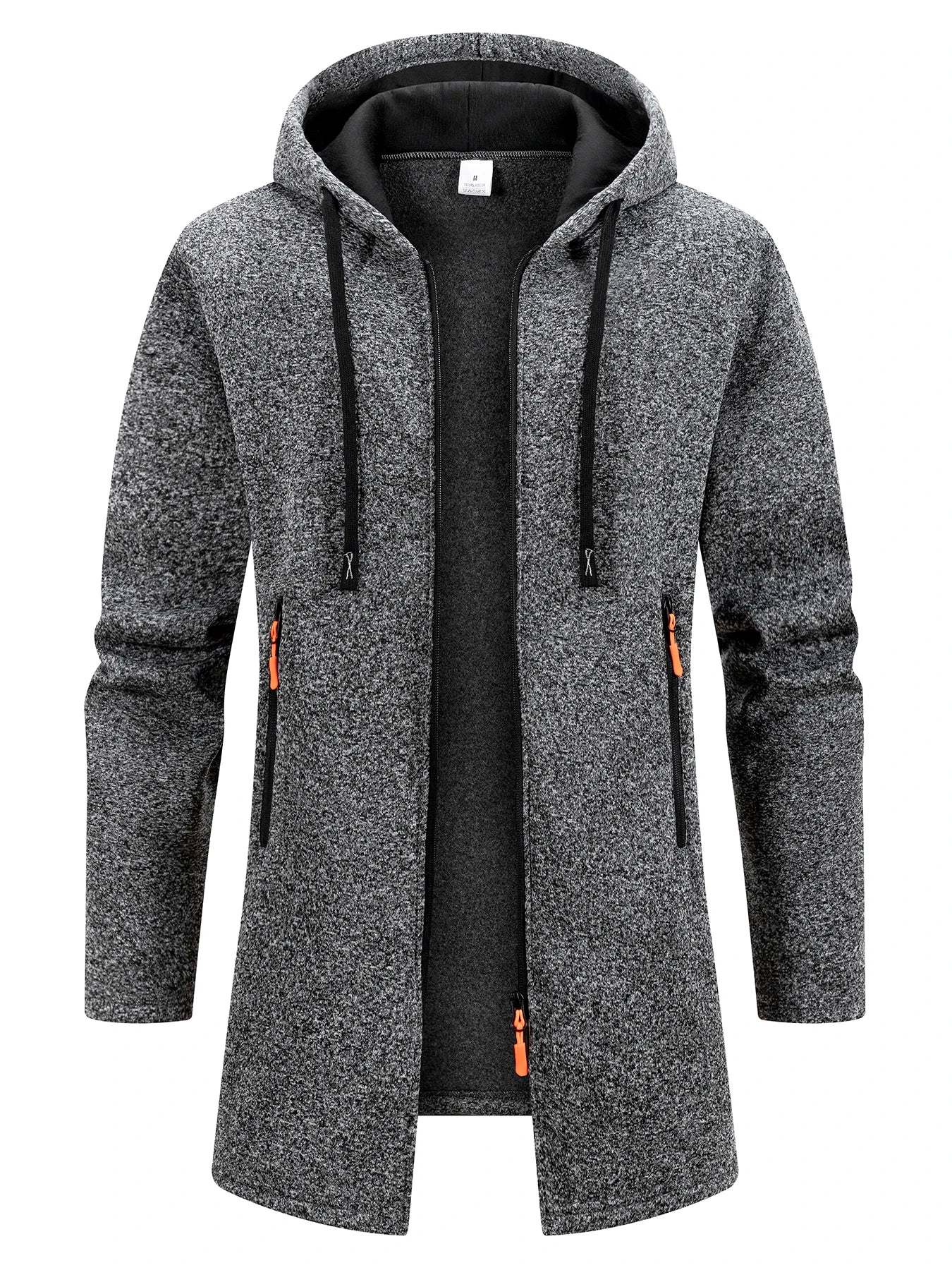 Nordic Urban Coat – Casaco Longo com Capuz para Inverno