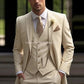 Kensington Ivory Suit – Refined Summer Elegance