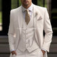 Kensington Ivory Suit – Refined Summer Elegance