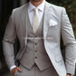 Kensington Ivory Suit – Refined Summer Elegance