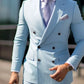 Double-Breasted Heritage Blazer – Summer Tailoring