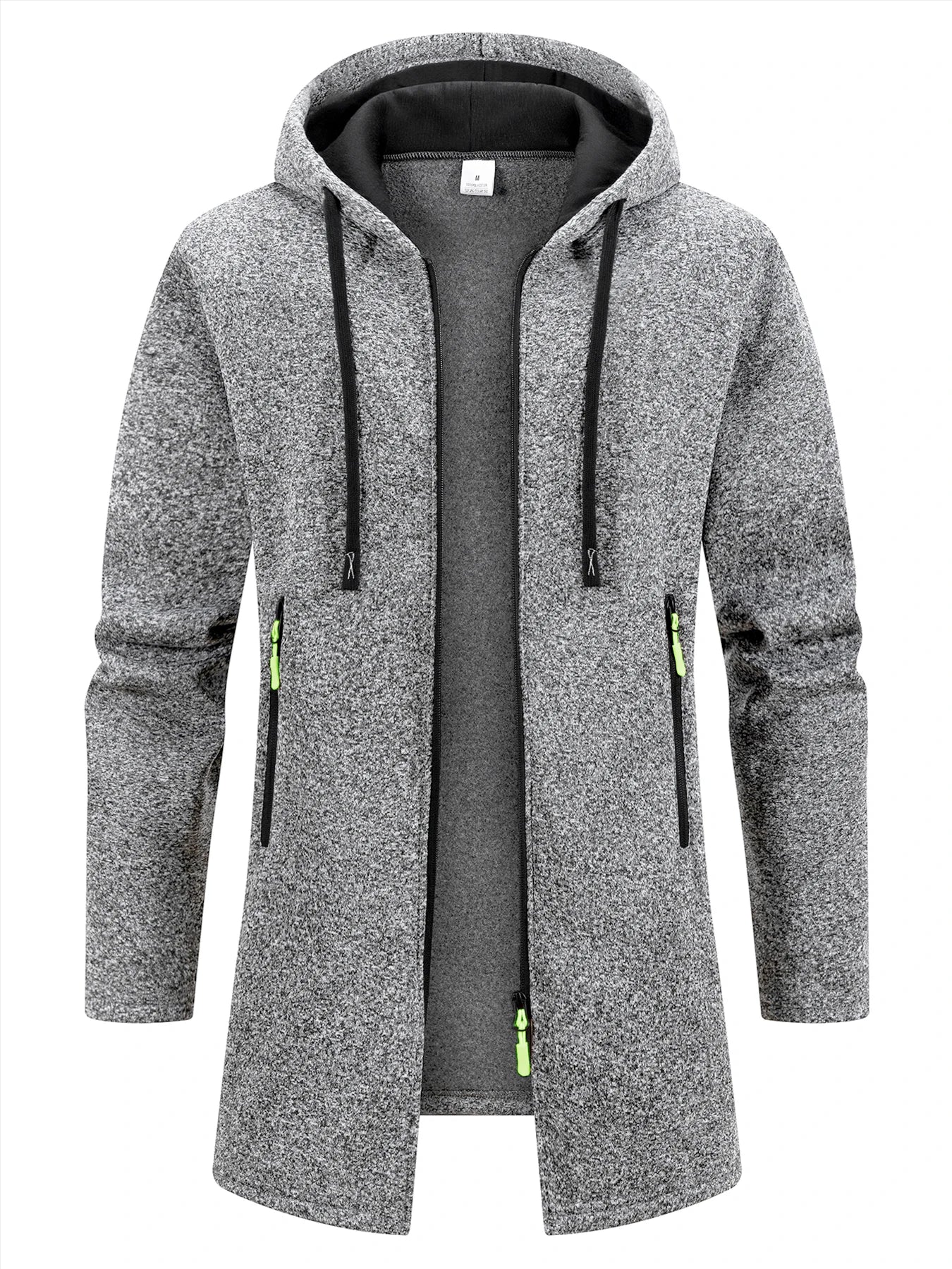 Nordic Urban Coat – Casaco Longo com Capuz para Inverno