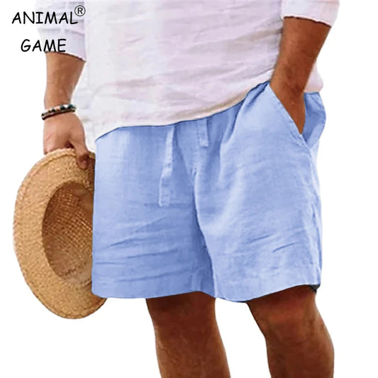 Linen Breeze Shorts – Premium Men's Summer Shorts