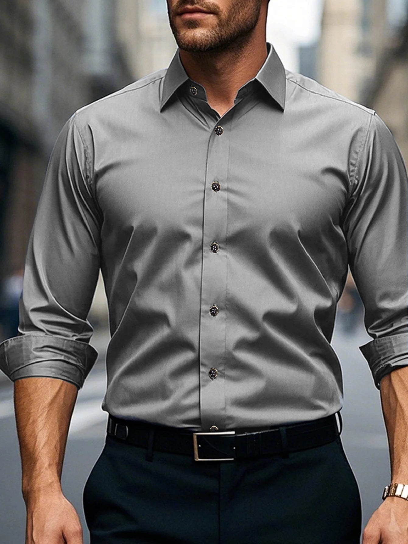 Blackcroft Slim Shirt – The Perfect Elegance for Summer